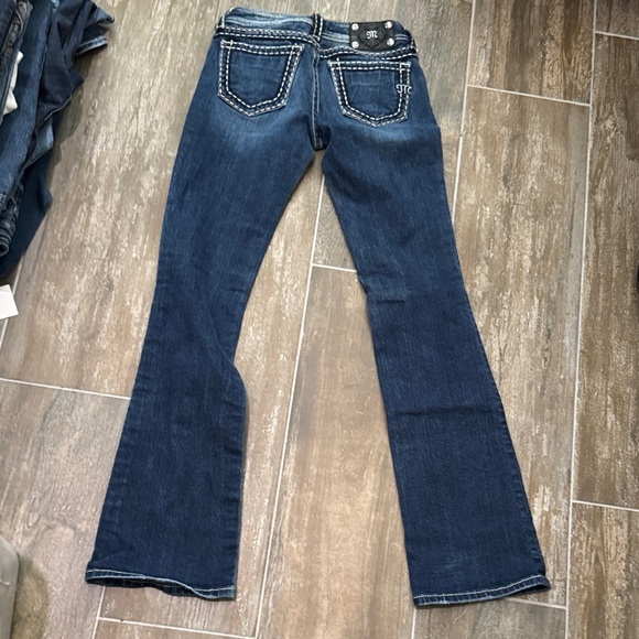 Miss Me Dark Blue Bootcut Jeans - Picture 10 of 10